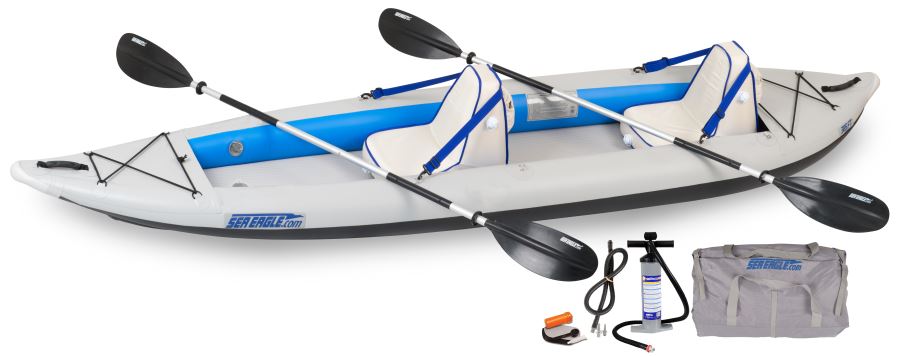 Sea Eagle FastTrack 385FTK Inflatable Kayak - Deluxe